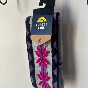 Turtle Fur Knit Apres Headband NWT